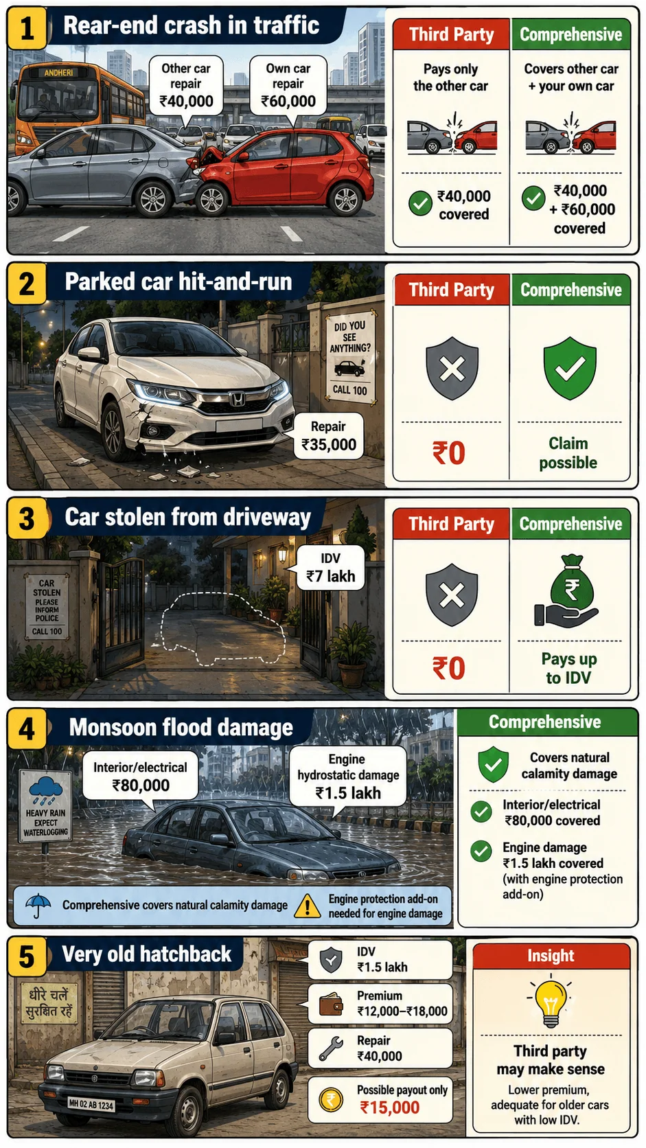 third party vs comprehensive claim scenarios motomotar.com third party vs comprehensive claim scenarios motomotar.com