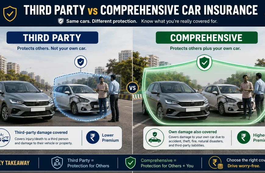 MotoMotar 7 Third Party vs Comprehensive Car Insurance: Cost, Coverage, Claims (2026)