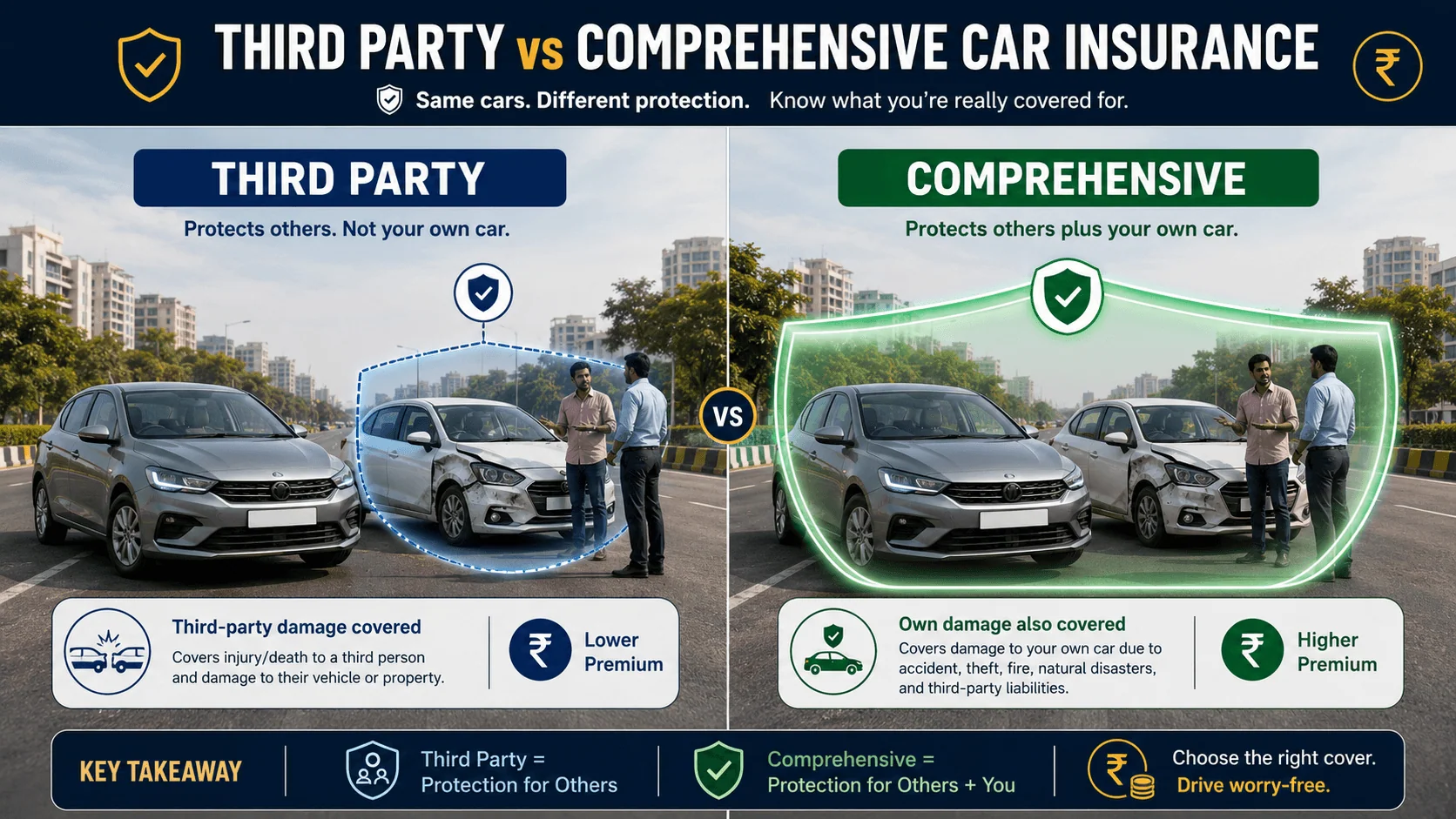 third party vs comprehensive insurance india motomotar.com