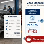 zero depreciation insurance claim comparison india motomotar.com
