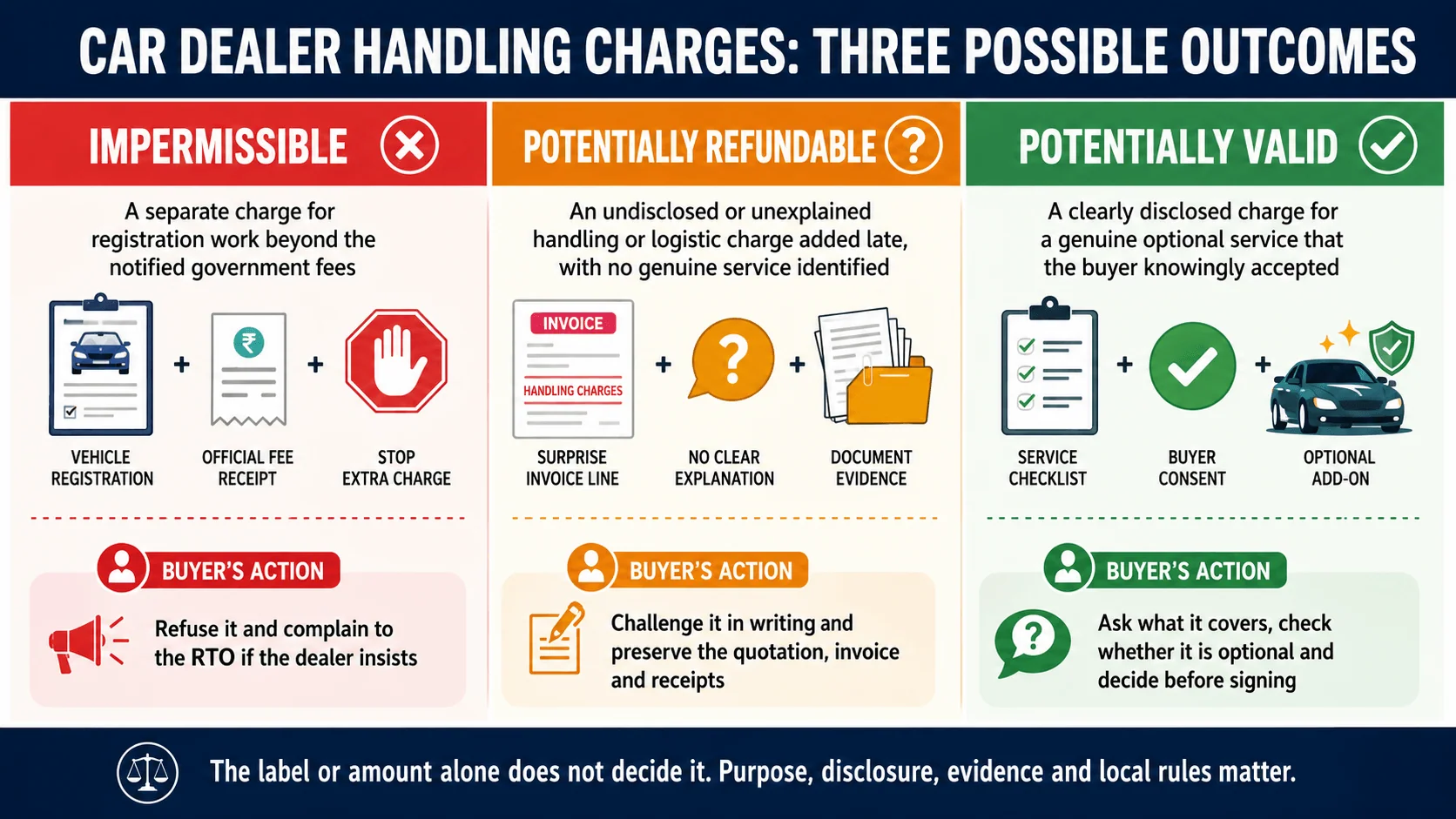 car dealer handling charges legal or refundable car dealer handling charges legal or refundable