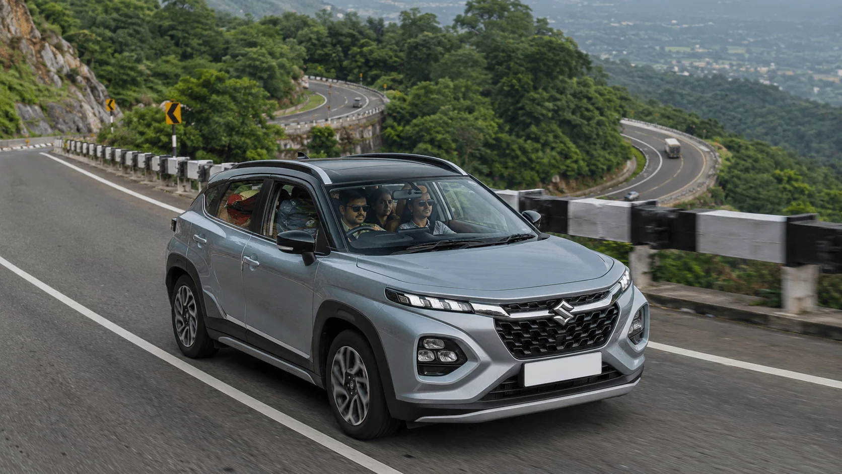 fronx 1 2 full load highway climb