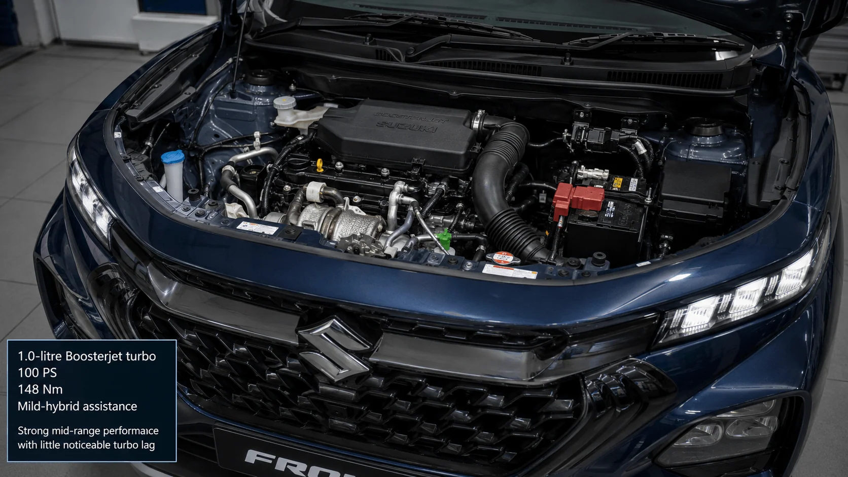 maruti fronx boosterjet turbo engine maruti fronx boosterjet turbo engine